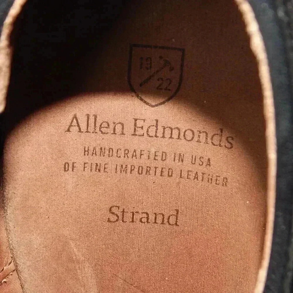 Allen Edmonds Strand Oxfords Black Size 13 Narrow 3A Cap Toe Dress Shoes main image 11